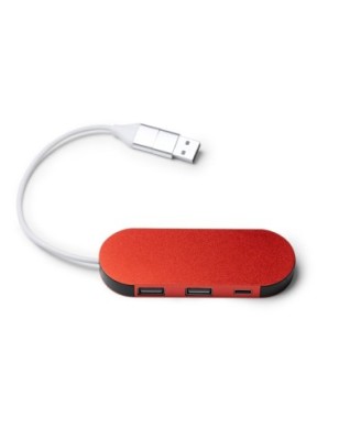 Port USB z korpusem wykonanym z wysokiej jakości aluminium pochodzącego z recyklingu DORIAN
