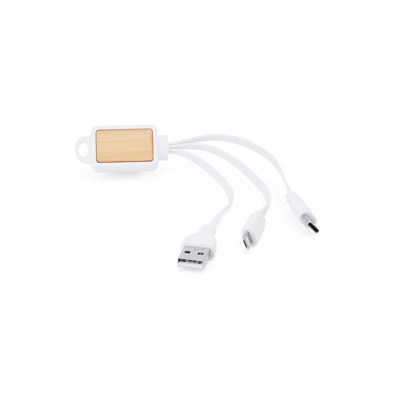 Kabel ładowarki 3 w 1 Eco line ASTRO Kabel ładowarki 3 w 1 Eco line ASTRO
