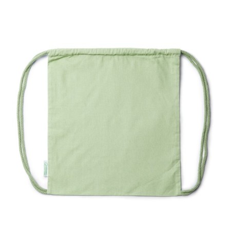 Torba ze ściąganymi uszami wykonana w 100% z bawełny organicznej (gramatura: 140 g/m2), ze sznurkami w naturalnym kolorze BREST
