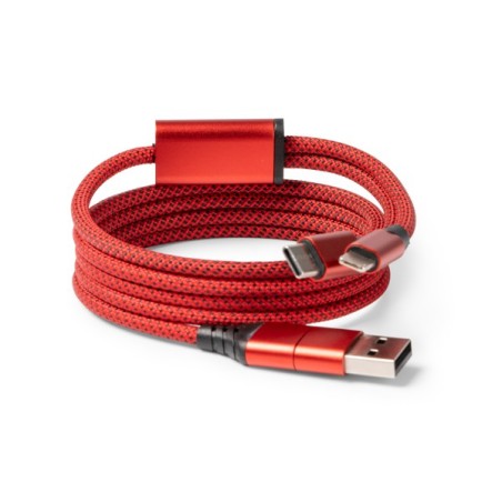 Magnetyczny kabel adaptera z wejściem i wyjściem USB, USB typu C oraz Lightning ELON