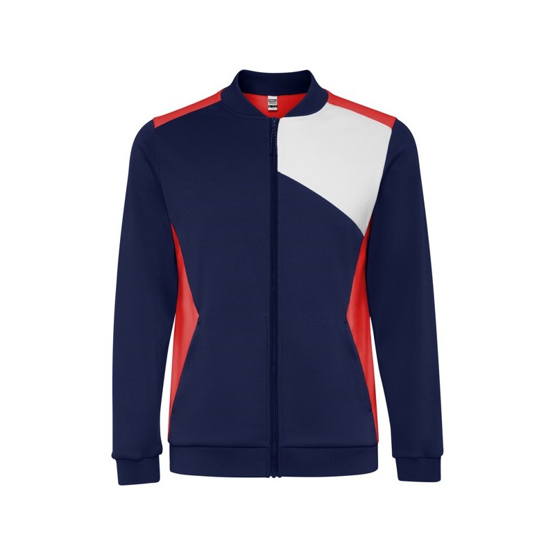 Bluza sportowa zapinana z przodu na zamek błyskawiczny LEROS Bluza sportowa zapinana z przodu na zamek błyskawiczny LEROS