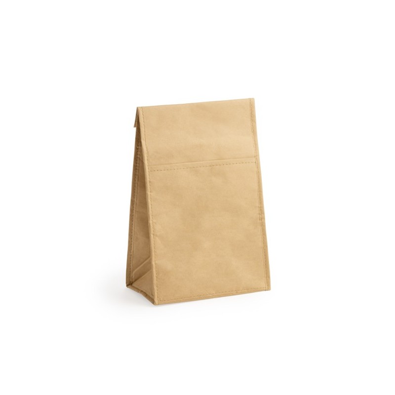 Cooler bag in laminated paper with isothermic aluminium lining KEMER