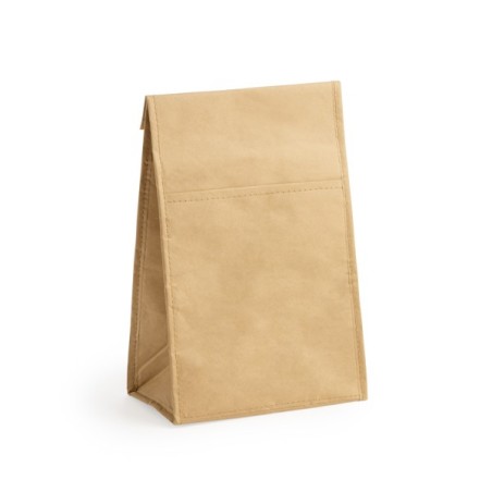 Cooler bag in laminated paper with isothermic aluminium lining KEMER