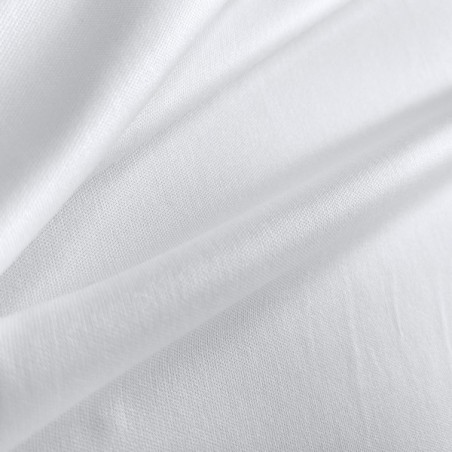 100% polyester interlock fabric in white INTERLOCK DAYTONA POLIESTER 140 GSM
