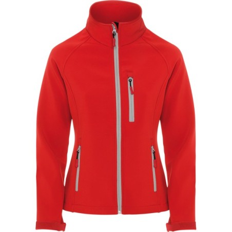 Wiatroszczelna i wodoodporna dwuwarstwowa kurtka typu soft-shell ANTARTIDA WOMAN