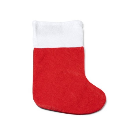 Świąteczna skarpeta z paskiem do zawieszenia NOEL