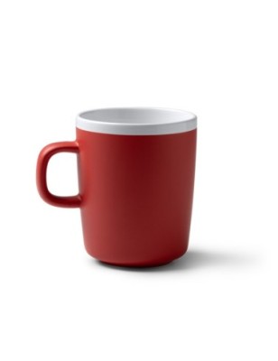 Ceramiczny kubek o matowym wykończeniu w kolorze białym ma pojemność 270 ml CARTUX