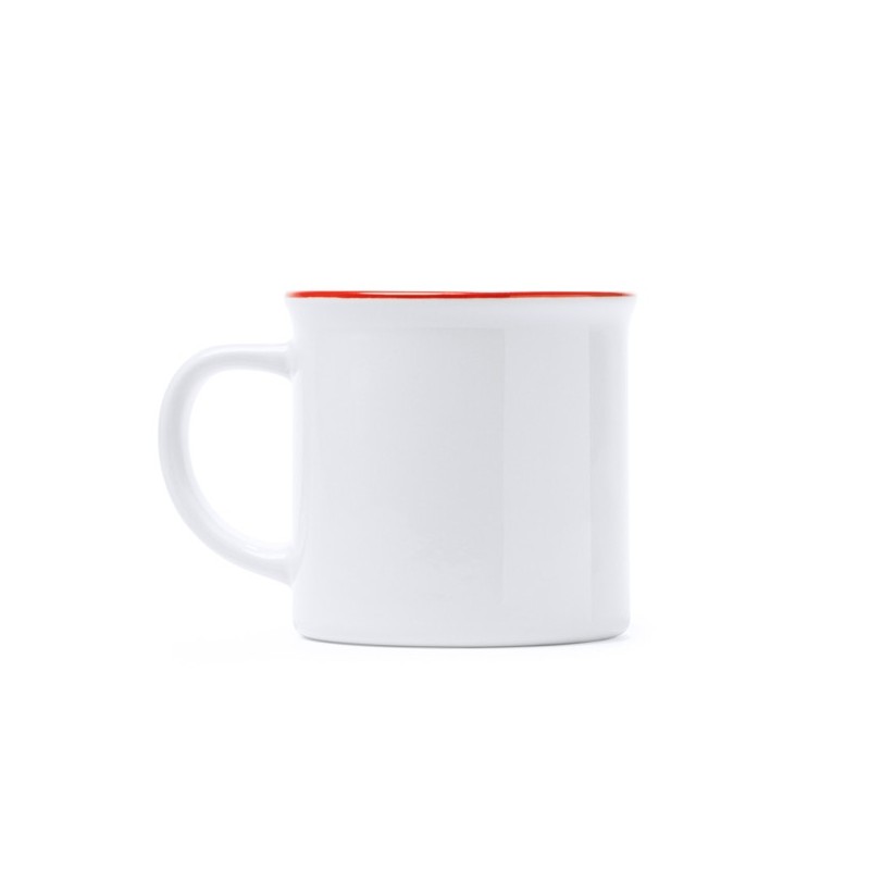 Kubek ceramiczny ze specjalnym wzorem w stylu retro do sublimacji za pomocą ulubionego wzoru KUMBO