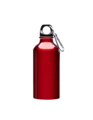 Aluminiowa butelka z karabińczykiem o pojemności 400 ml ATHLETIC