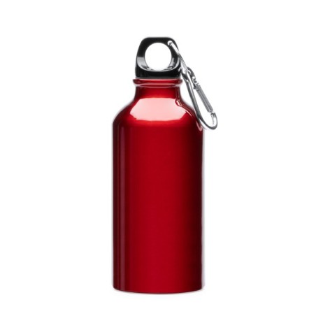Aluminiowa butelka z karabińczykiem o pojemności 400 ml ATHLETIC