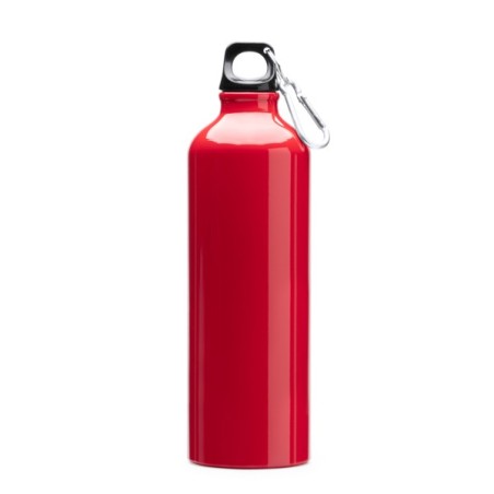 Aluminiowa butelka z karabińczykiem o dużej pojemności 800 ml, idealnie nadaje się do podróży BAOBAB