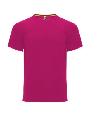 Koszulka techniczna unisex z krótkim rękawem MONACO